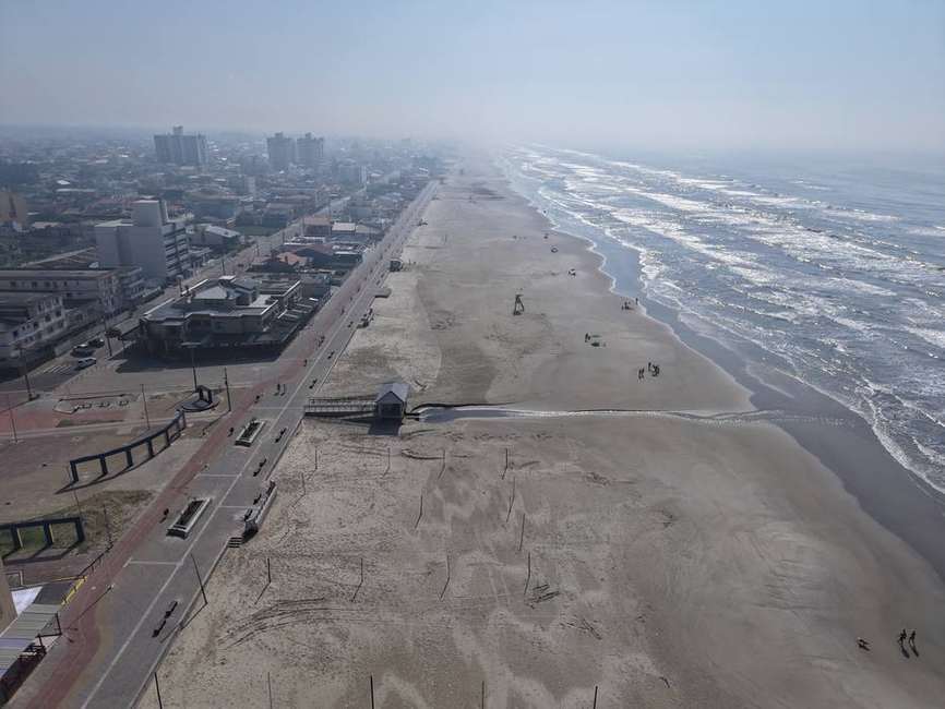 Café da manhã com vista para o mar